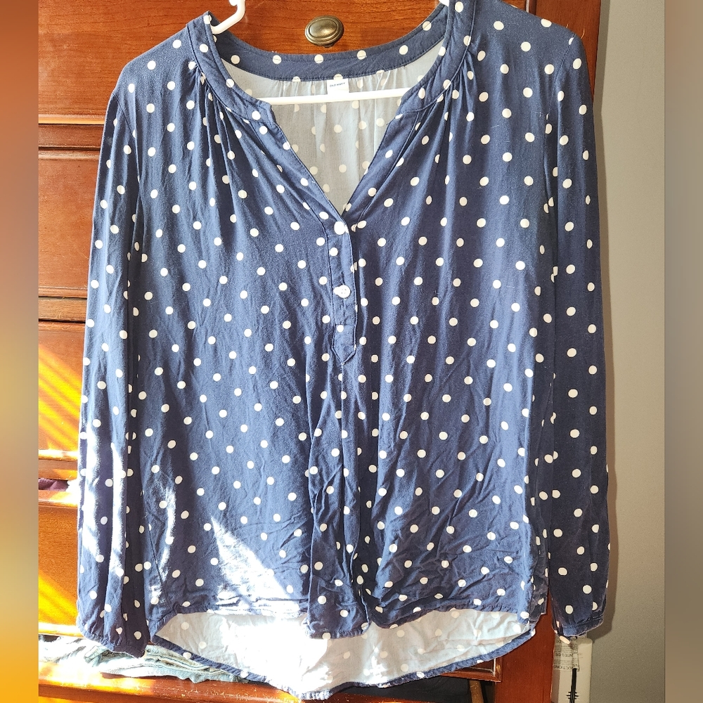 Old Navy Long Sleeve Work Shirt